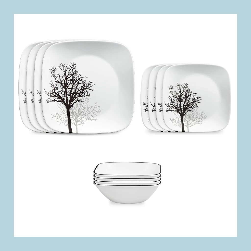 Corelle® Timber Shadows 18-piece Dinnerware Set, Service for 6 - Image 3
