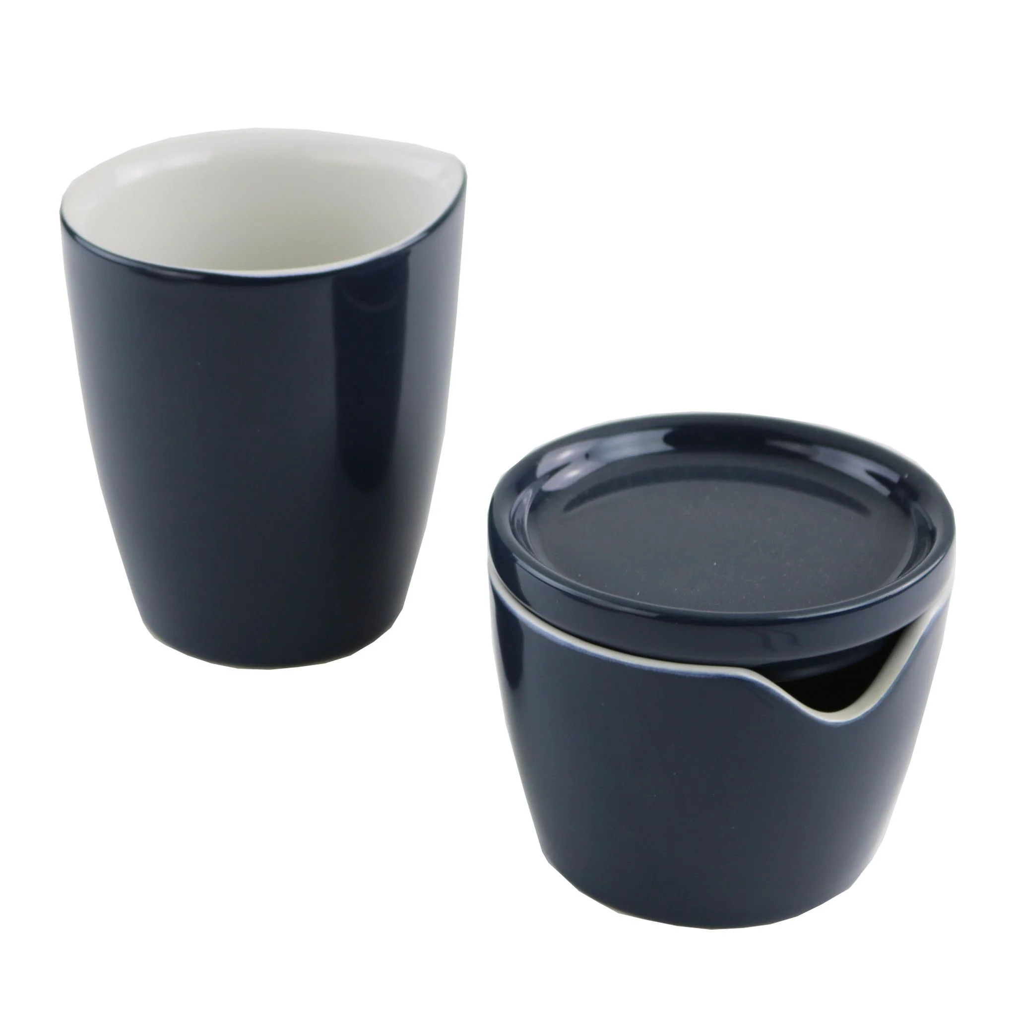 CorningWare® Midnight Blue Balm and Sugar Set Cream