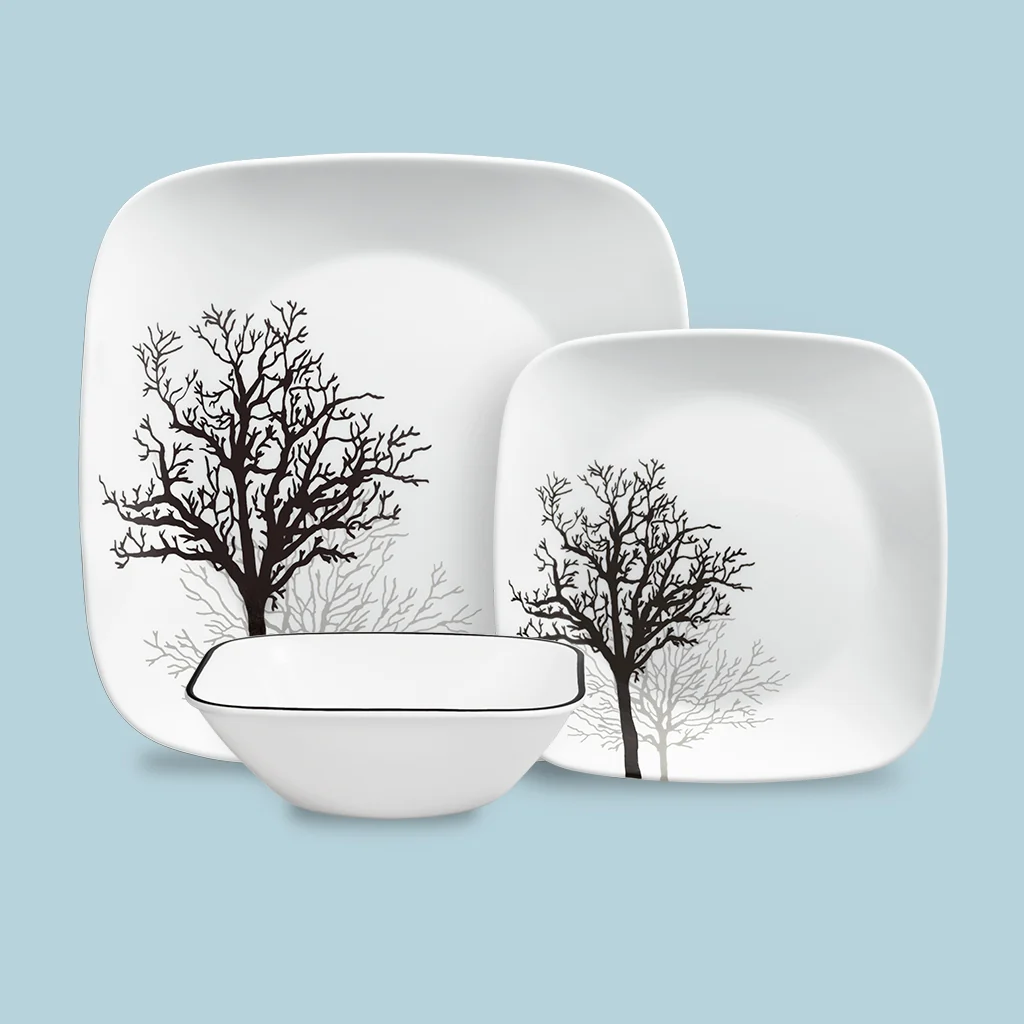 Corelle® Timber Shadows 18-piece Dinnerware Set, Service for 6 - Image 5