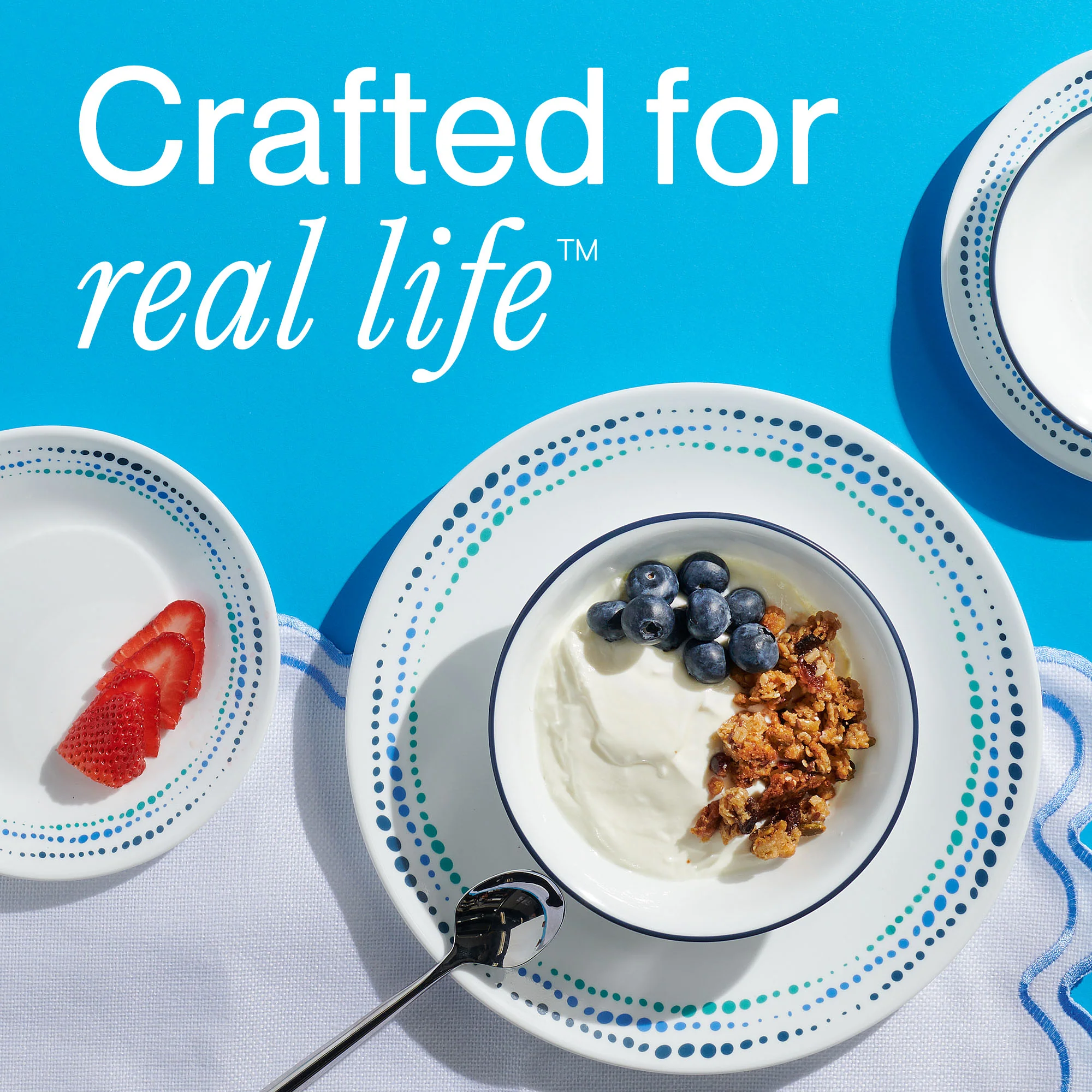 Corelle® Ocean Blues 18-piece Dinnerware Set, Service for 6 - Image 7
