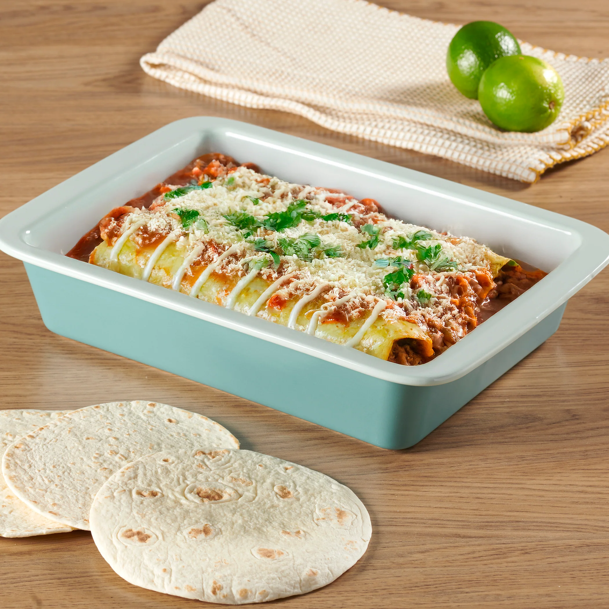 CorningWare® Contour Juniper 9x13" Rectangle Pan Dish - Image 2