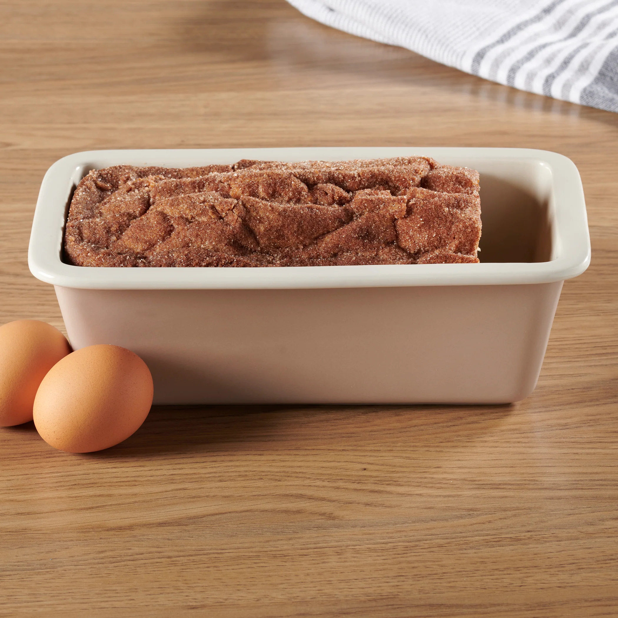 CorningWare® Contour Walnut Loaf Pan Dish - Image 2