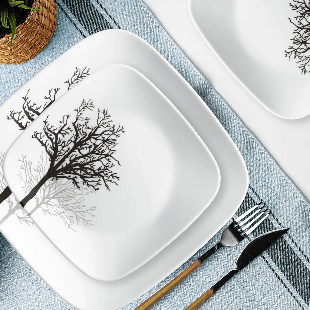 Corelle® Timber Shadows 18-piece Dinnerware Set, Service for 6 - Image 6
