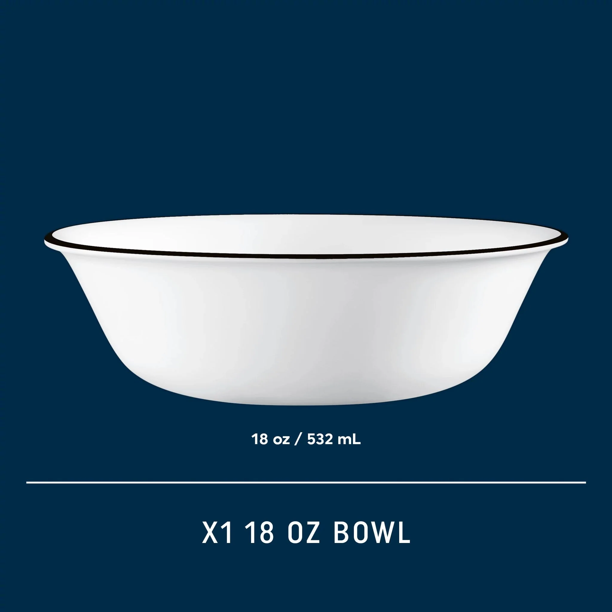 Corelle® Brasserie 18-ounce Cereal Bowl - Image 2