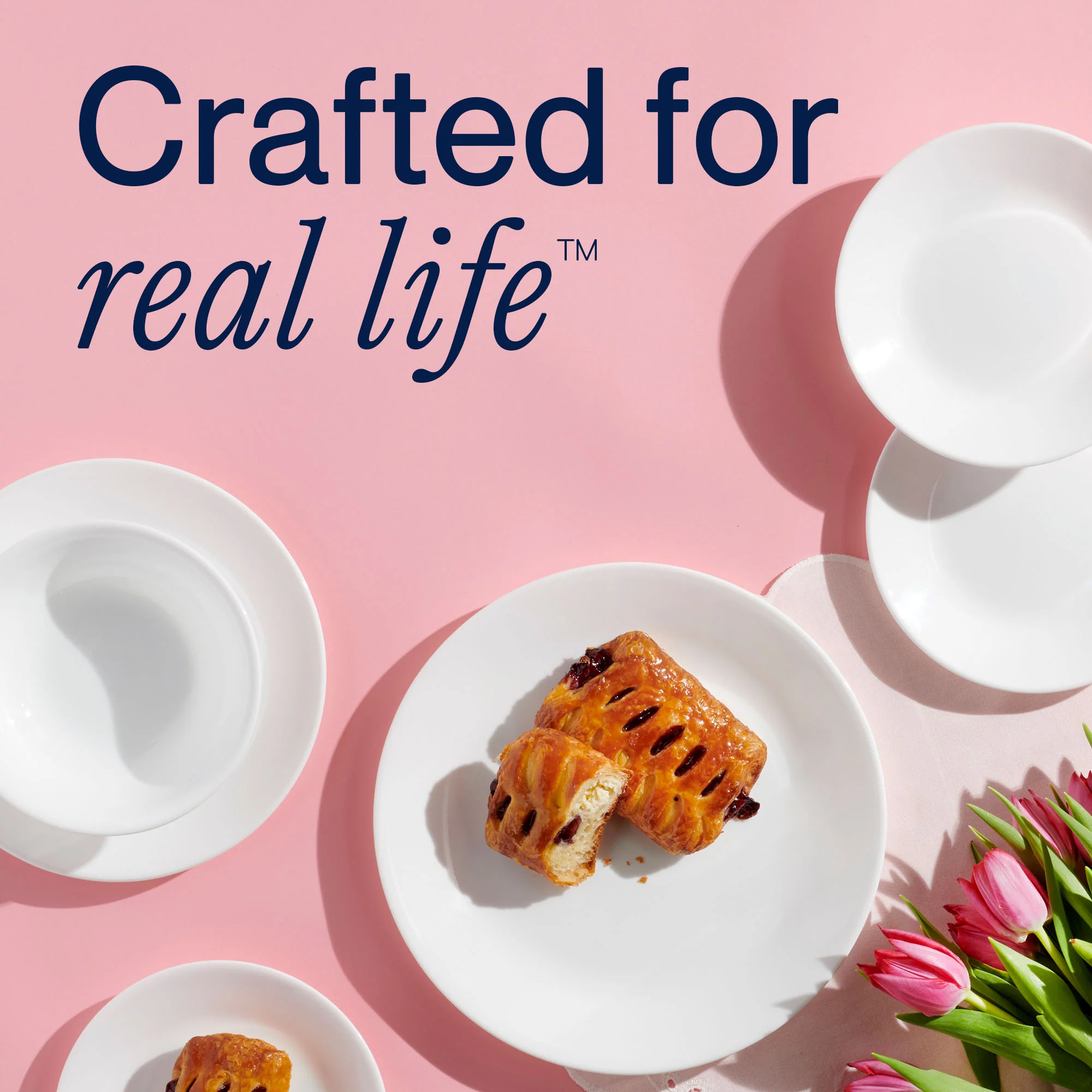 Corelle® Winter Frost White 6.75" Appetizer Plates, 6-pack - Image 8