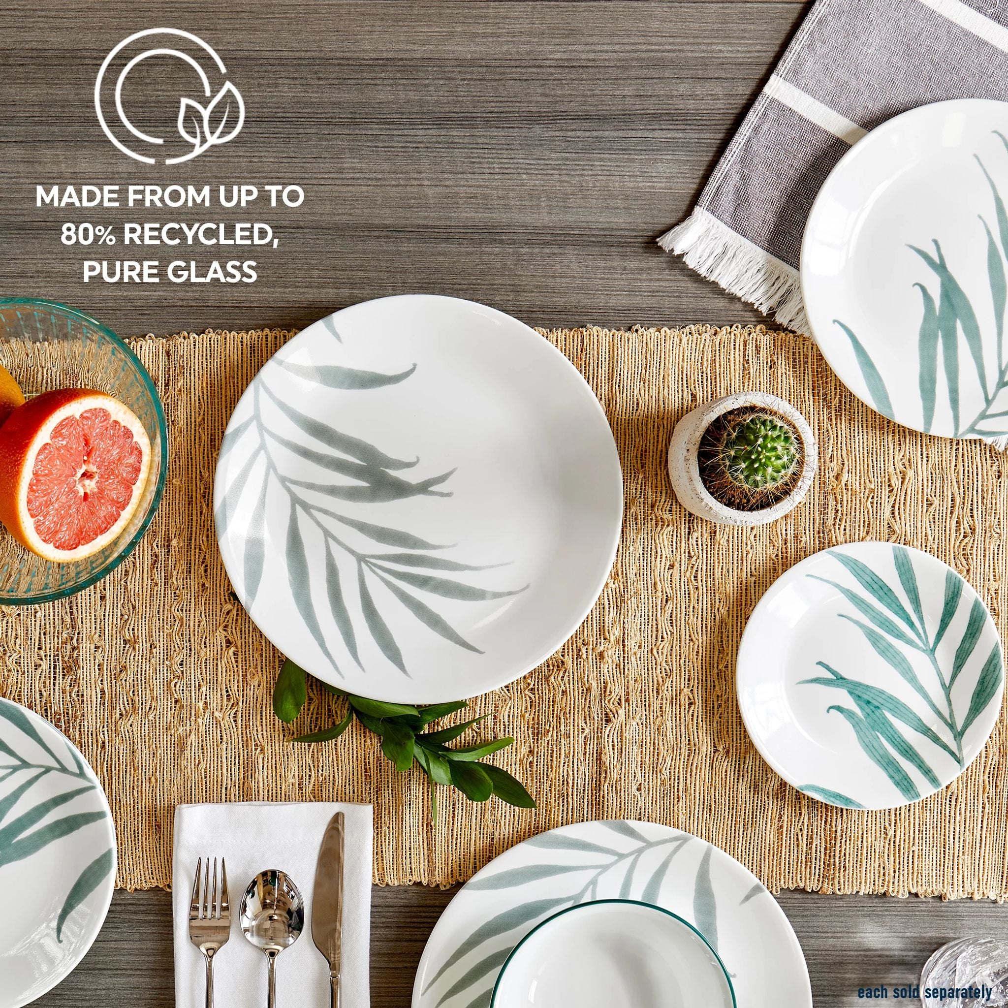 Corelle® Solar Print 10.25" Dinner Plate, EXCLUSIVE - Image 5