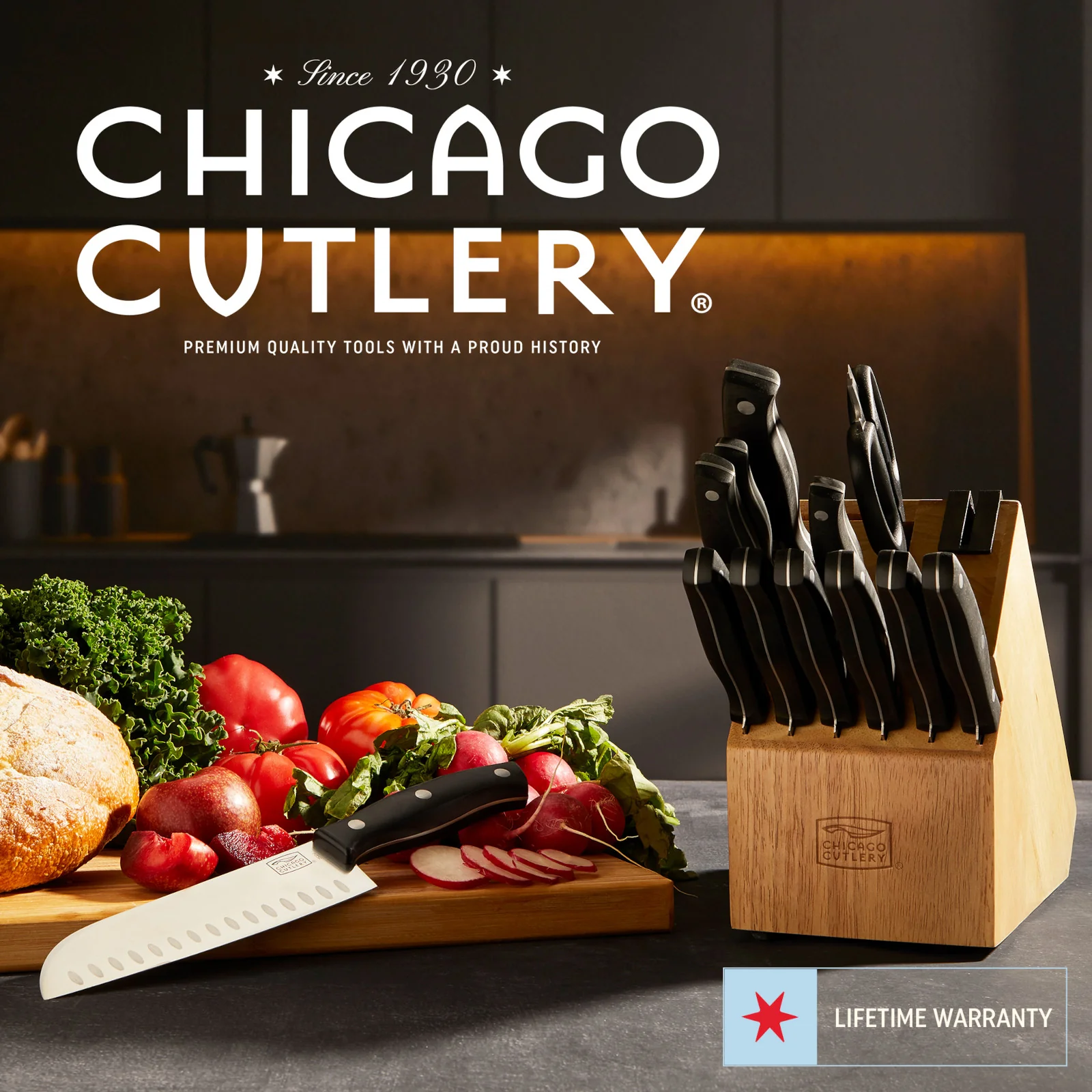 Chicago Cutlery® Ellsworth 13-piece Block Set Knife - Image 2